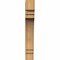 Ekena Millwork Pescadero Smooth Corbel, Western Red Cedar, 3 1/2"W x 12"D x 24"H COR04X12X24PEC00SWR - alternate 2